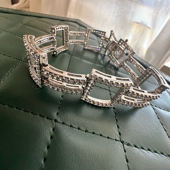 Sterling silver Geometric Bracelet - Picture 2 of 9